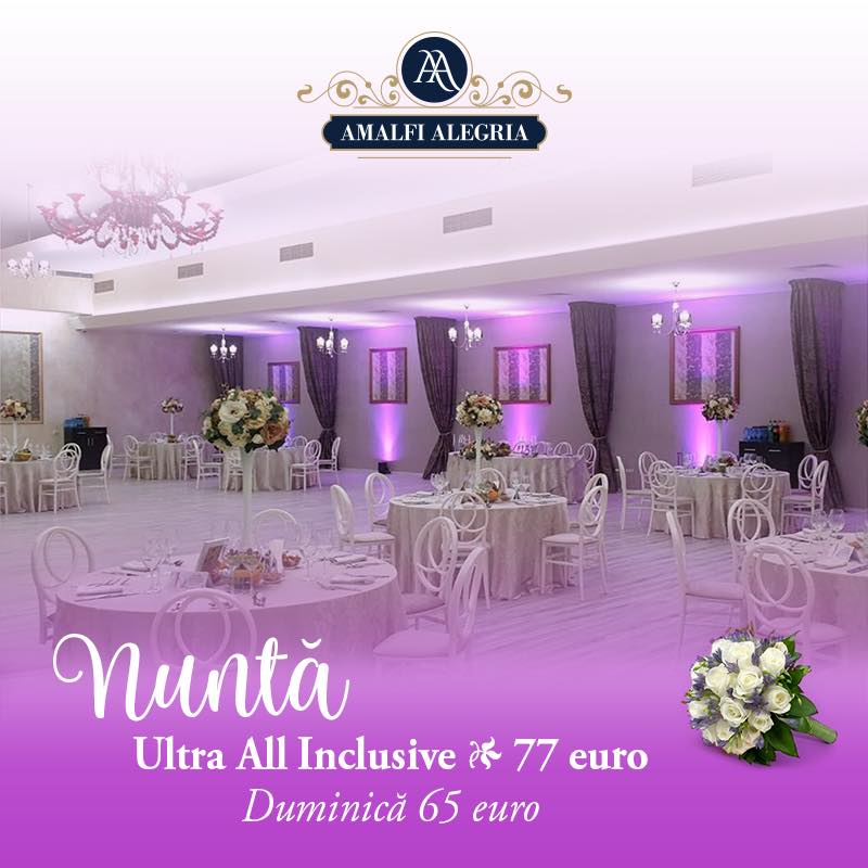 Nunta Ultra All Inclusive la Amalfi Alegria